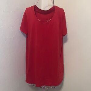 **Free with any purchase** No boundaries Classic Red Women's Top XL